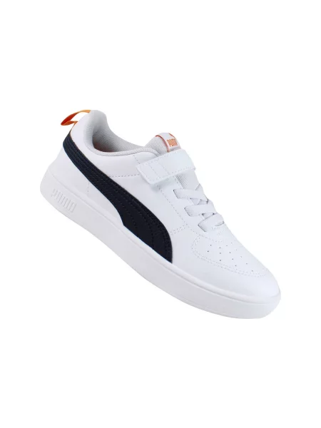 Tenisky Puma na suchý zips biela