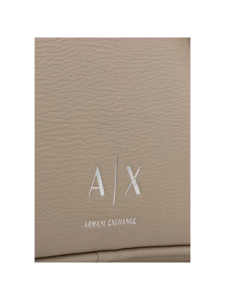 Armani Exchange crossbody kabelka dámska z imitácie kože béžová
