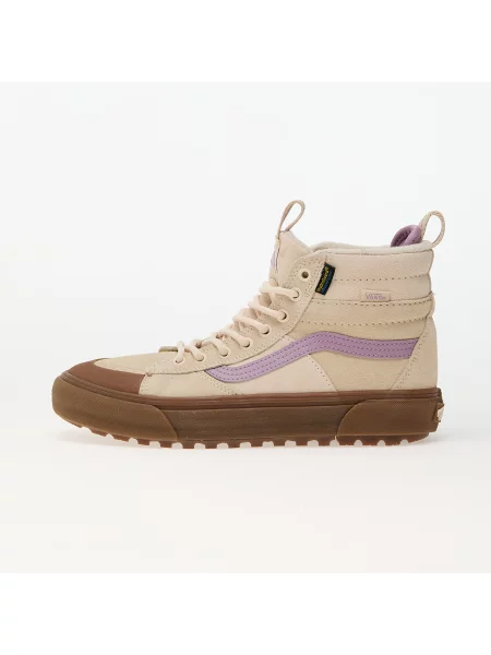 Wodoodporne sneakersy Vans zamszowe beżowe