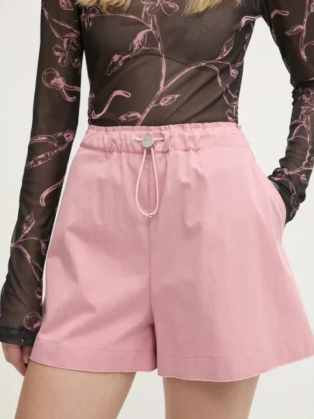 Kratke hlače Moschino Jeans roza