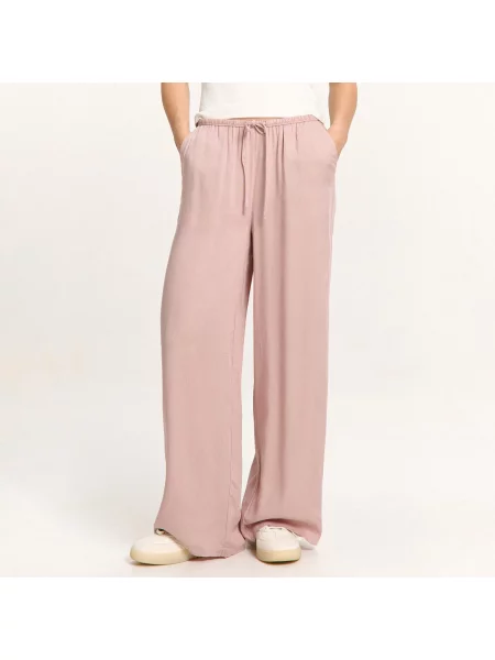 Брюки Cropp розовые