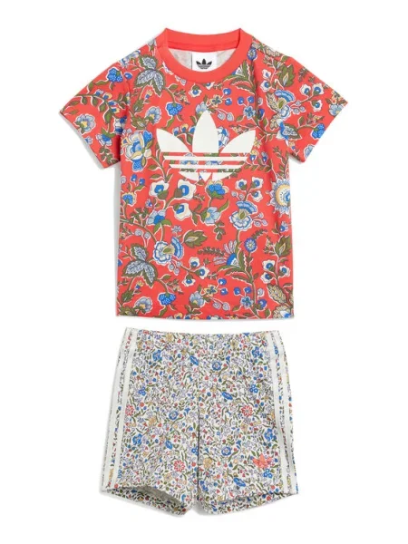 Adidas Póló és rövidnadrág Liberty London piros