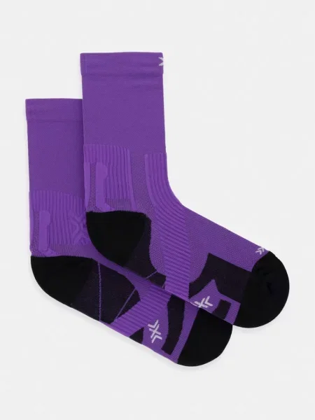X-socks ponožky RUN PERFORM CREW fialové