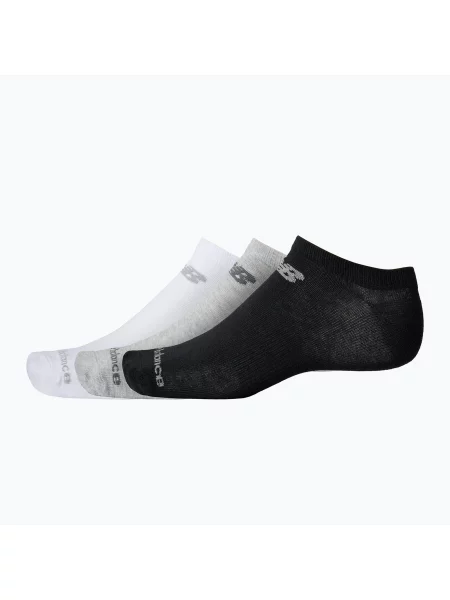 Ponožky New Balance Performance Basic No Show 3 páry white multi bílé