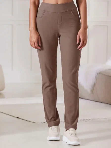 H.I.S Hlače temno siva