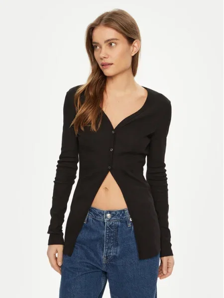 Calvin Klein Jeans Cardigan negru