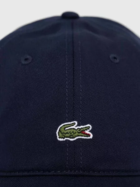 Lacoste baseball sapka sötétkék nyomott mintás fekete