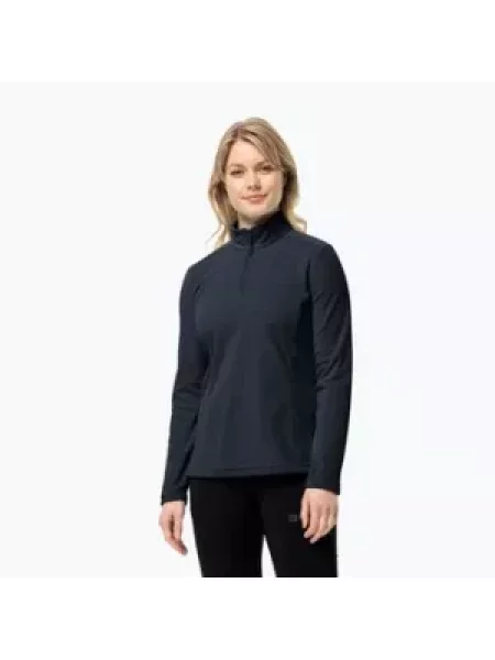 Кофта трекінгова Jack Wolfskin Taunus Hz синя