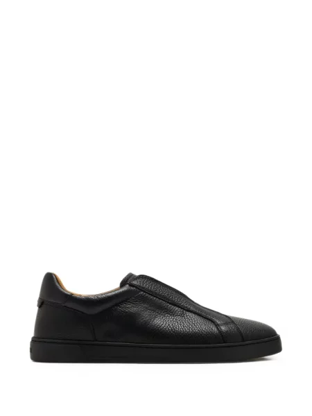 Sneakerși Magnanni din piele negru