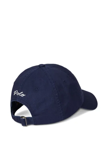 Карирана поло тениска Polo Ralph Lauren с принт поплин бяло