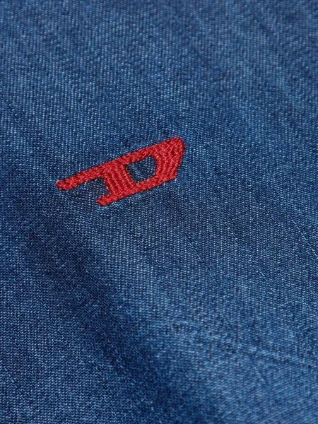 Риза Diesel бродирана синьо