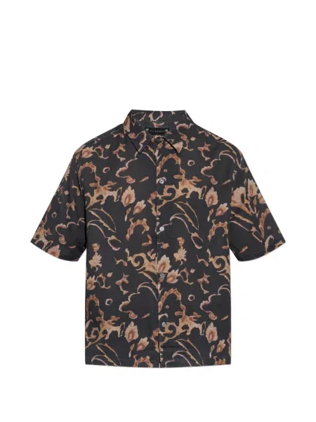 Košeľa Allsaints hnedá