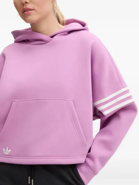 Polo Adidas cu dungi cu imagine negru