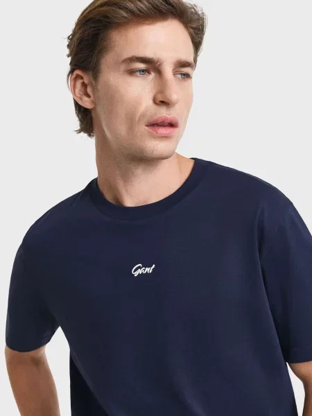 Маленька футболка Gant синя