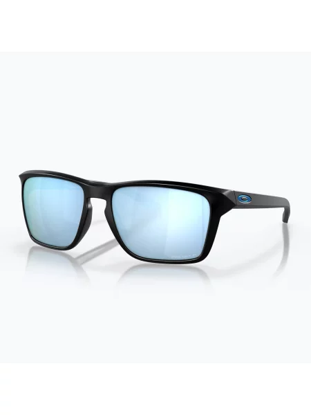 Okulary przeciwsłoneczne Oakley Sylas XL matte black/prizm deep water polar czarne
