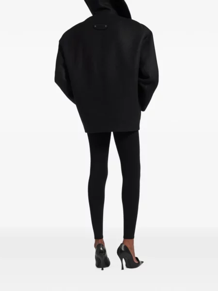 Πλεκτά κολάν Balenciaga με κέντημα μαύρο
