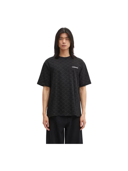 Koszulka A Bathing Ape® z logo czarna