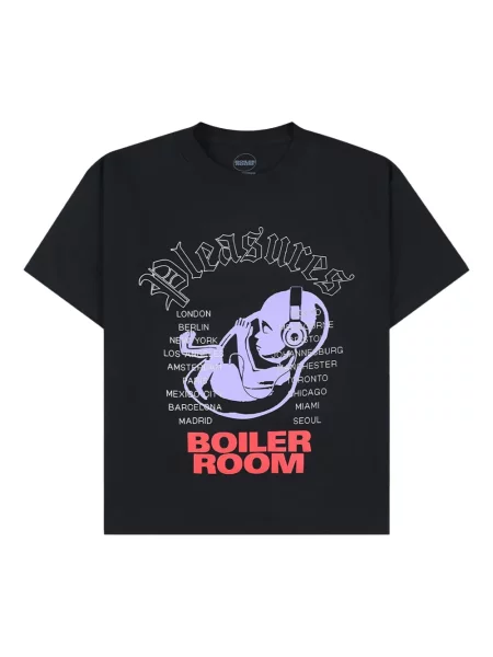 Tricou Pleasures cu imagine negru