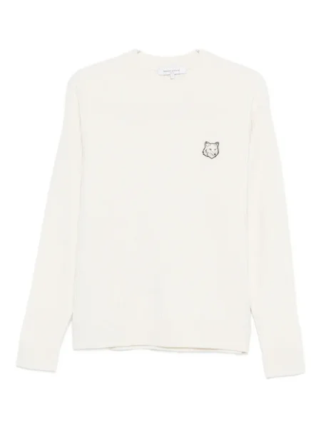 Svetr Maison Kitsuné bílý