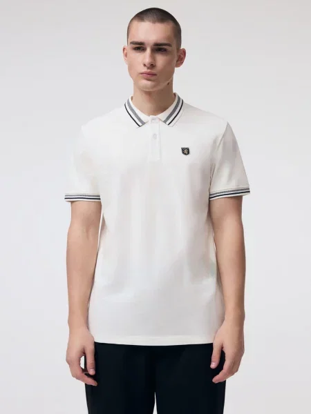 Поло DIVERSE Herit Polo білий