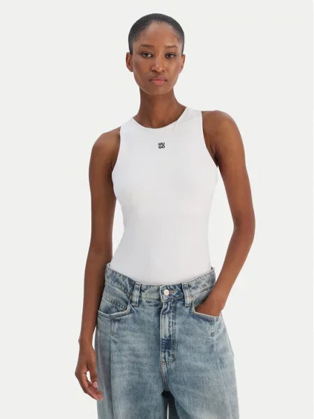 HUGO Боді Dasiel білий