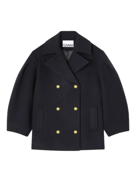 Palton Ganni albastru