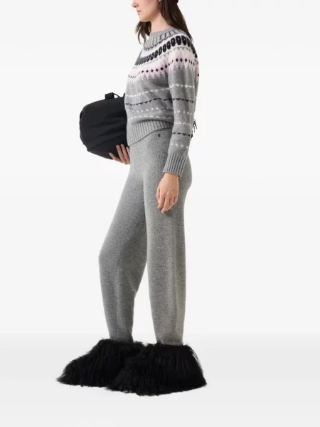 Pantaloni Bogner de lână gri