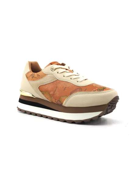 Sneakersy Alviero Martini 1a Classe skórzane beżowe