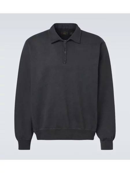 Половин цип суитчър Rrl черно