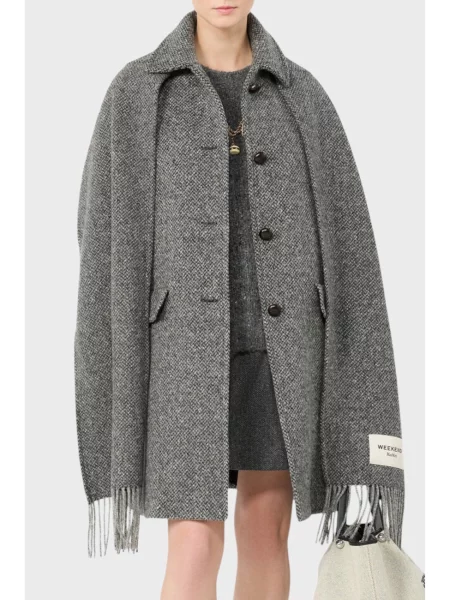 Пальто Weekend Max Mara сіре