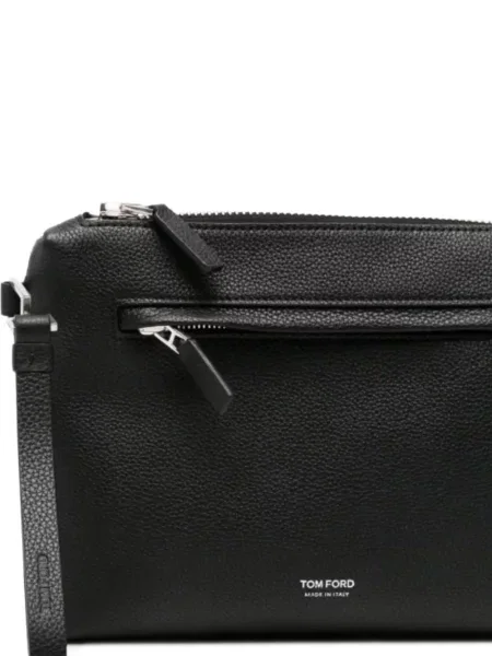 Geantă Tom Ford din piele negru