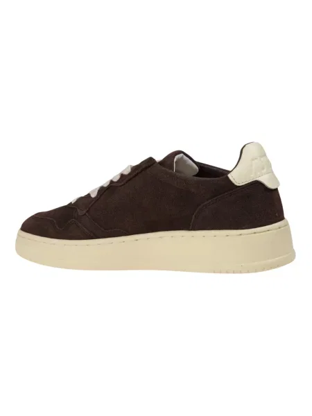 Sneakersy Autry brązowe