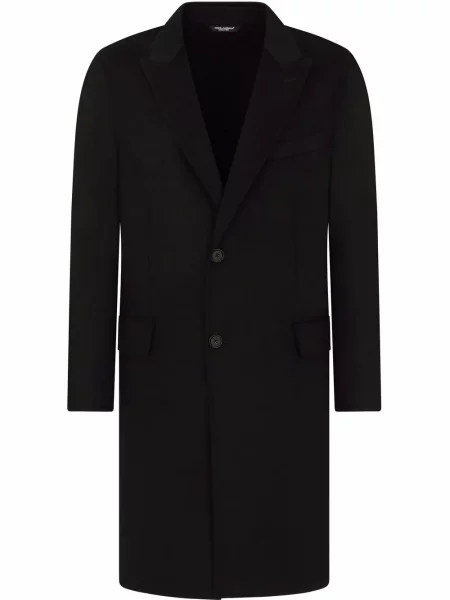 Palton Dolce & Gabbana din cașmir negru