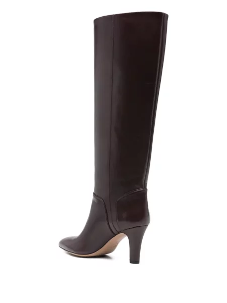 Botine Paris Texas cu cataramă roșu