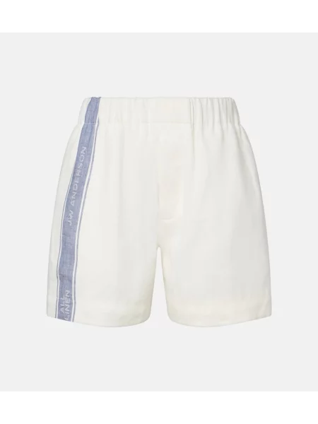 Pantaloni scurți Jw Anderson de in alb