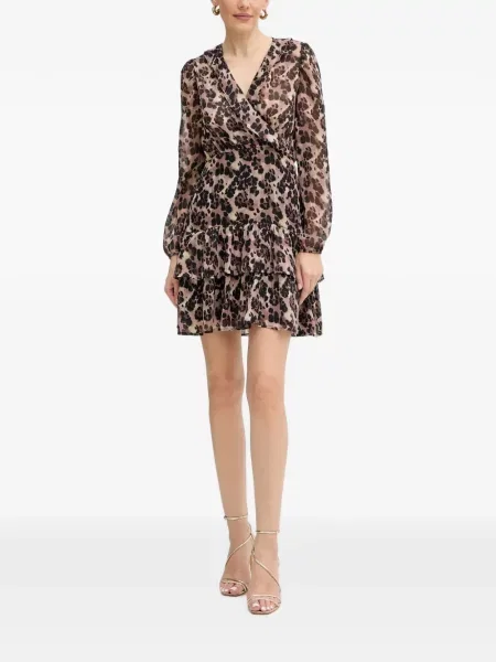Rochie mini Morgan cu imagine cu model leopard