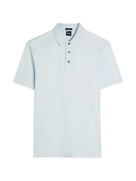 Tricou polo Boss albastru
