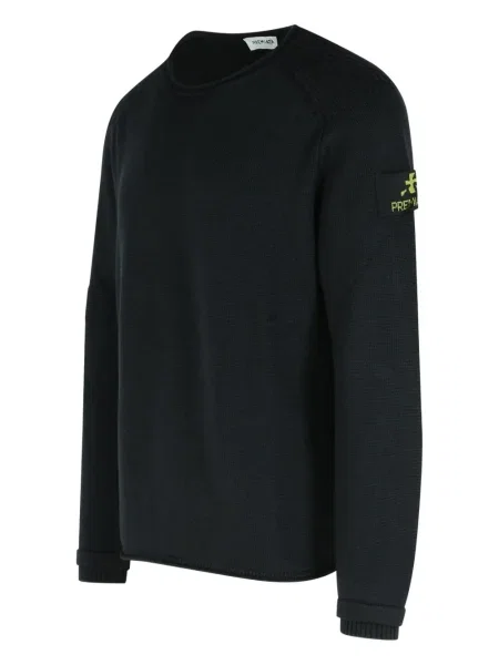 Pulover Premiata cu decolteu rotund negru