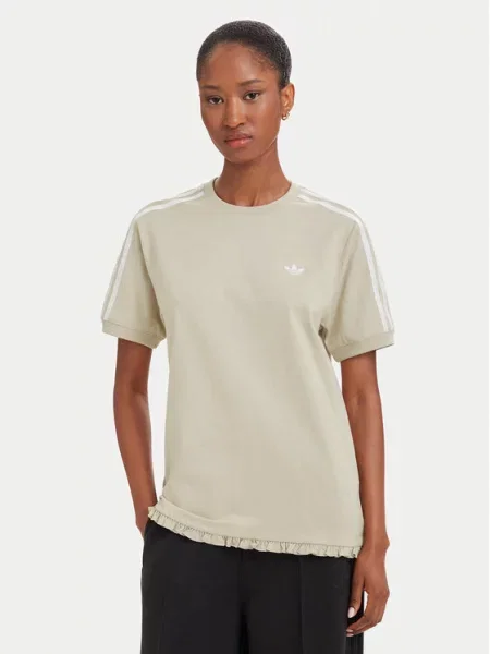 Adidas Tricou Pleated 3S bej