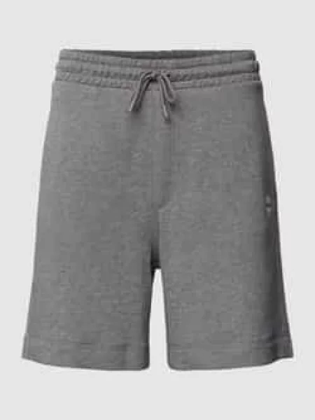 Szorty z naszywką z logo model ‘Sewalk’ Boss Orange szare