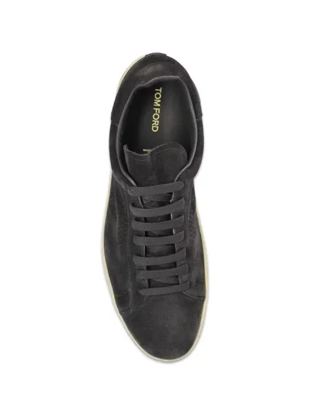 Szarvasbőr sneaker Tom Ford autogrammal szürke