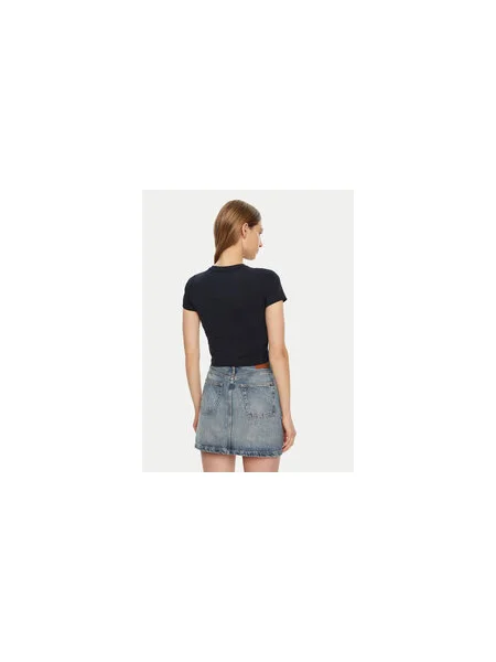Guess Jeans Póló Sötétkék Regular Fit