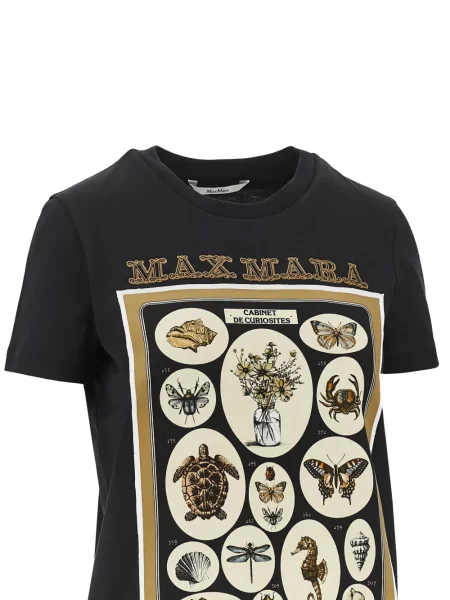 Grafic tricou Max Mara negru