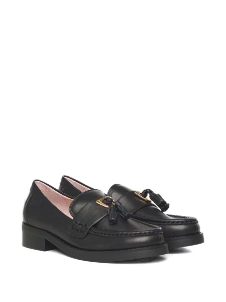 Pantofi loafer Coccinelle fără toc negru