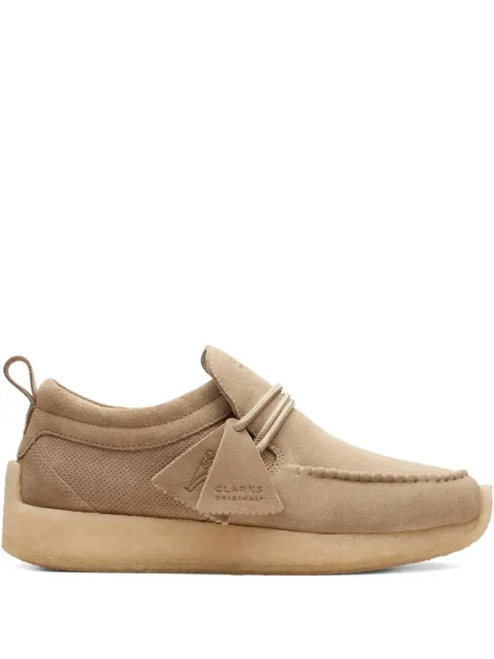 Pantofi loafer Clarks Originals din piele de căprioară
