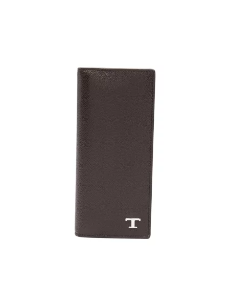 Portfel Tod's skórzany brązowy