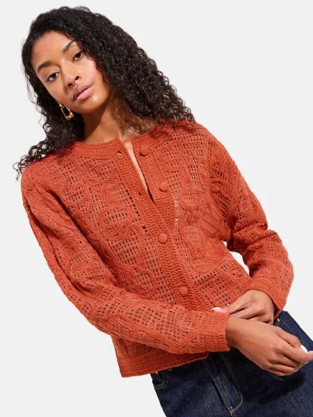 Friends Like These Geacă tricotată portocaliu