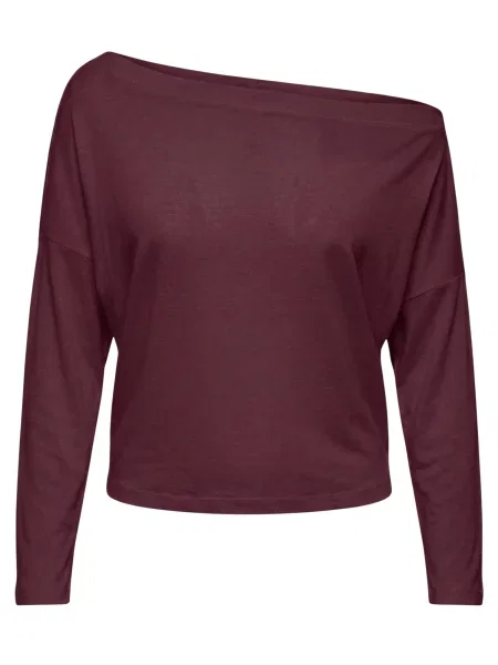 ABOUT YOU Tricou Alena bordeaux roșu