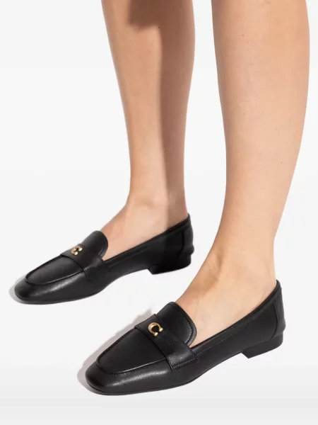 Pantofi loafer Coach negru