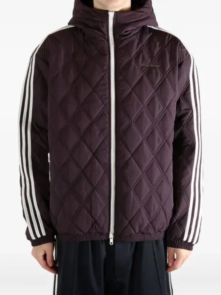 Sneakerși Adidas Adizero cu dungi cu paiete roșu